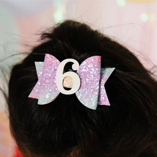Birthday Pastel Rainbow Clips