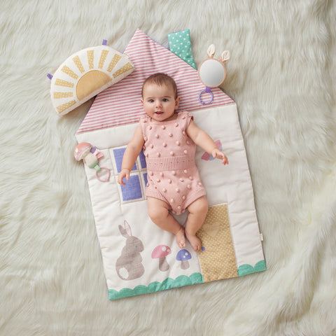 Itzy Ritzy Bitzy Bespoke Tummy Time Cottage Play Mat