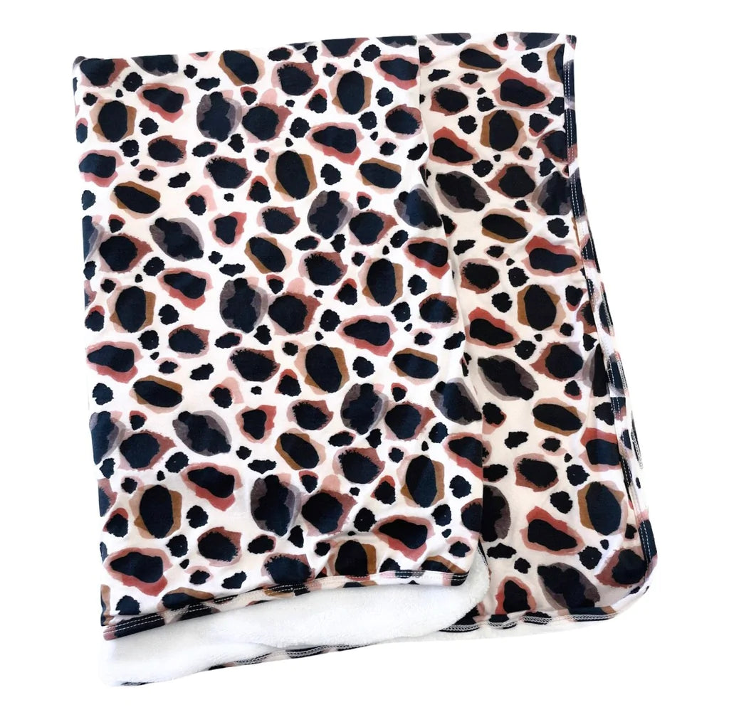 Lux Leopard Blanket